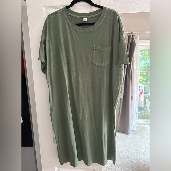 Old Navy, loose vintage garment dyed, T-shirt, dress, size XXL, NWT - Picture 10 of 10